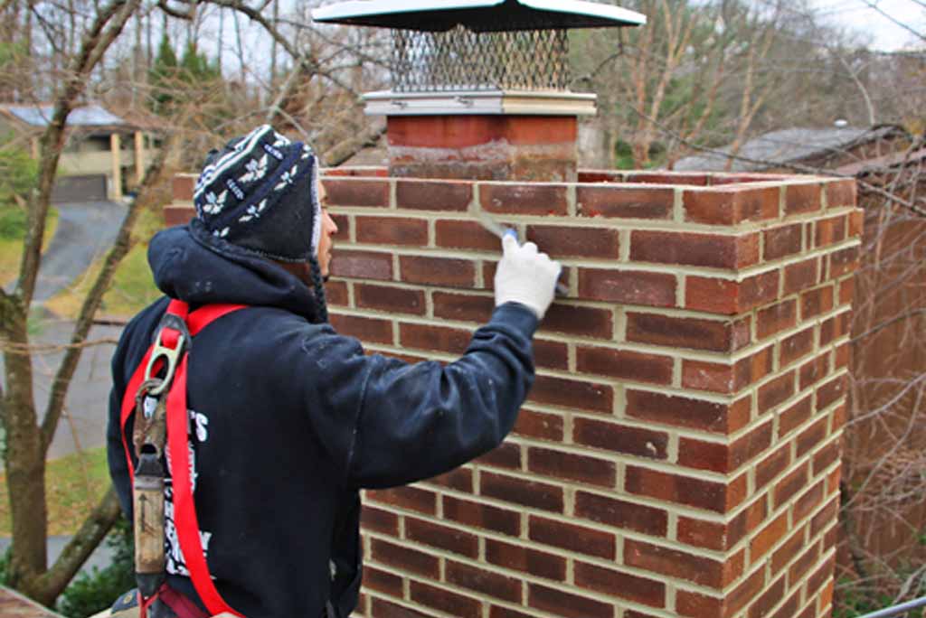 Chimney Tuckpointing by Chimney Doctors